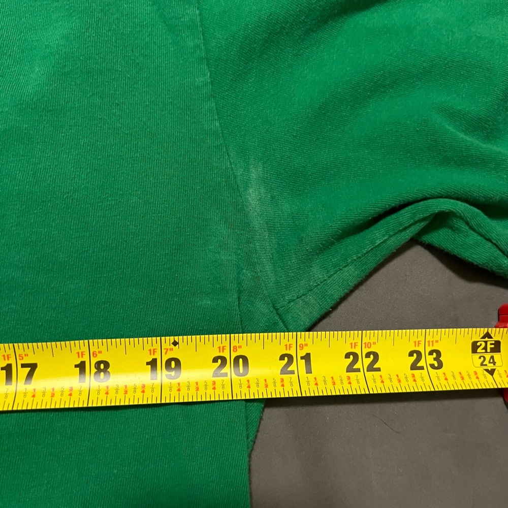 VTG Y2K Hurley International T-Shirt Mens Large Green Graphic Short Sleeve - Picture 11 of 11